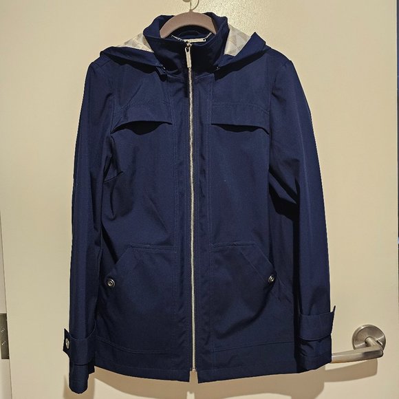 Dennis Basso Rain Jacket - Navy - Picture 2 of 10